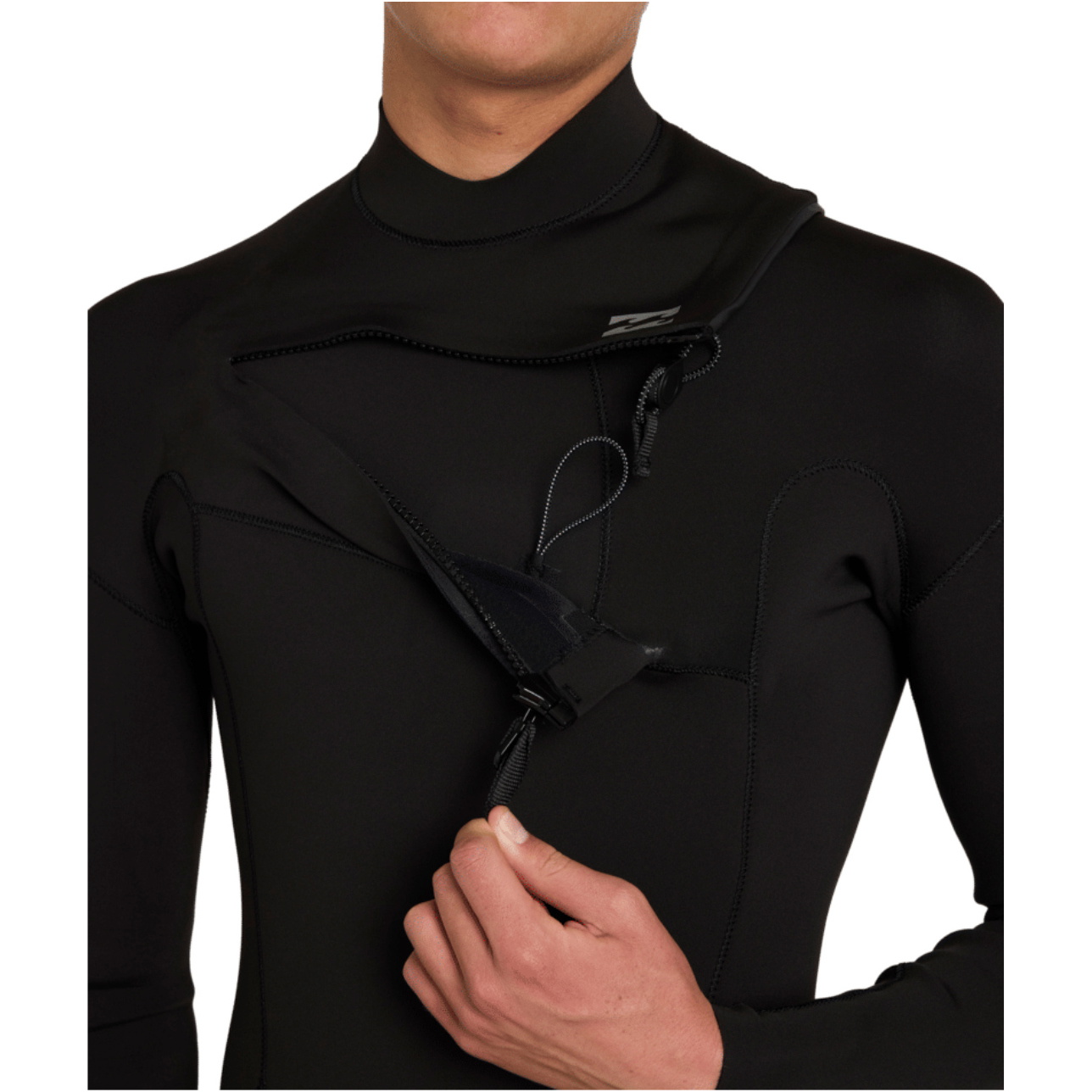 2026 Billabong Mens Absolute Core 3/2mm Chest Zip Wetsuit ABYW100293 - Black